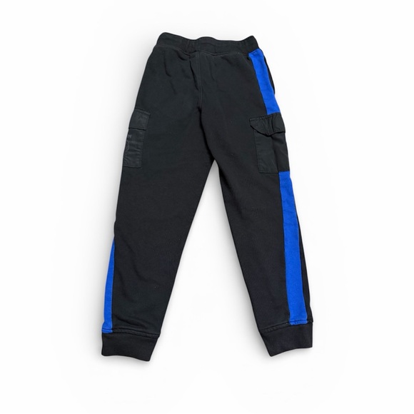 365Kids Jogger Sweatpants with Blue Accents Size 7 - Picture 2 of 5